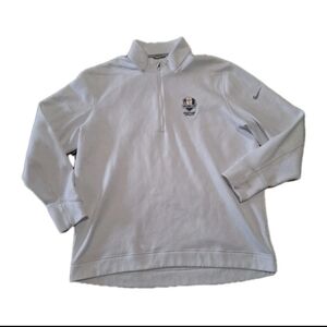 Nike golf Jacke Men XL  1/4 Zip  Whistling Striats 100% Polyester Performance